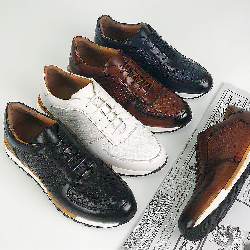 Herren-Freizeitschuh aus echtem Leder | LuxeStyle