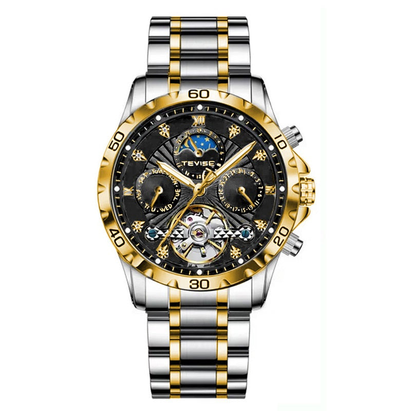 Männliche Business-Uhr mit Tourbillon
