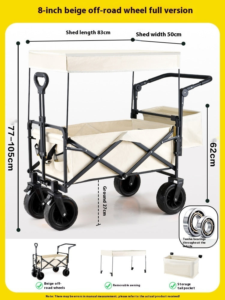Faltbarer Bollerwagen für Outdoor-Aktivitäten – Bild 12 | LuxeStyle