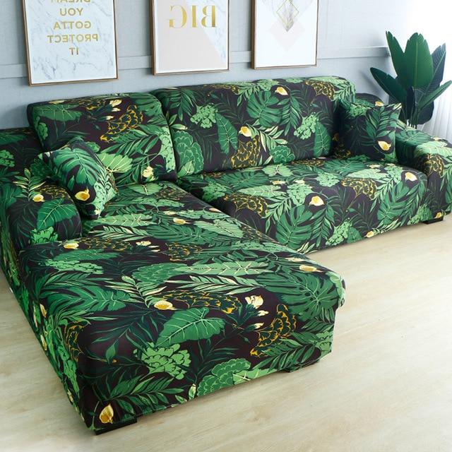 Elastischer Sofaüberzug Kaleidoskop-Muster – Bild 14 | LuxeStyle