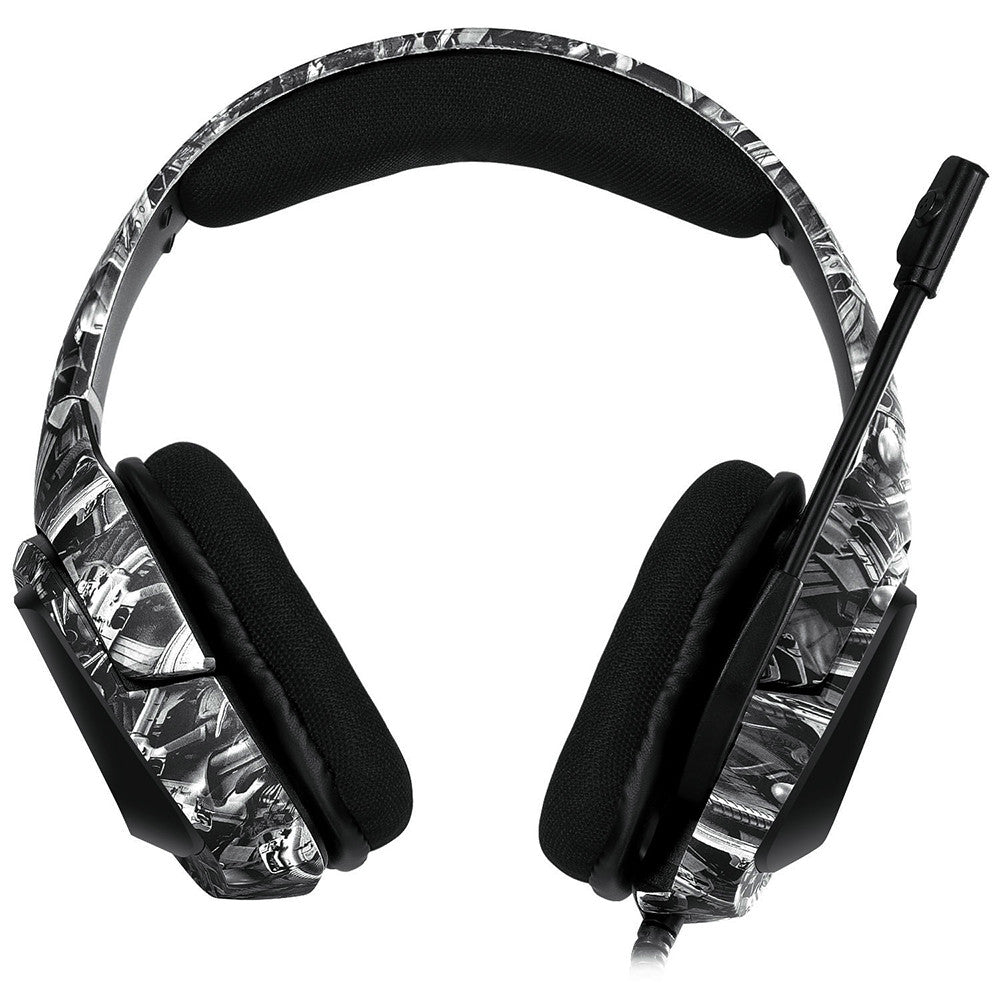 Tarnfarben Headset mit Mikrofon – Bild 6 | LuxeStyle