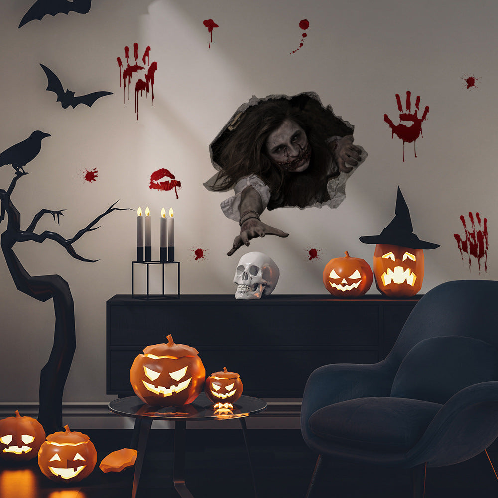 Halloween Aufkleber Set – 2 Stück – Bild 6 | LuxeStyle