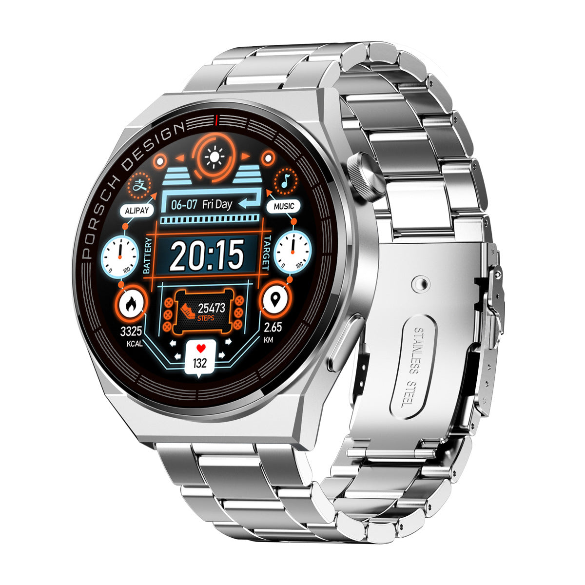 Smartwatch mit Bluetooth-Anrufen und Schrittzähler – Bild 10 | LuxeStyle