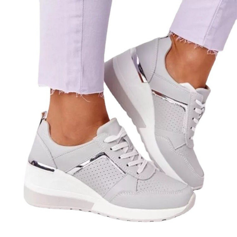 Casual Dad-Schuhe mit Wedge, Grössen