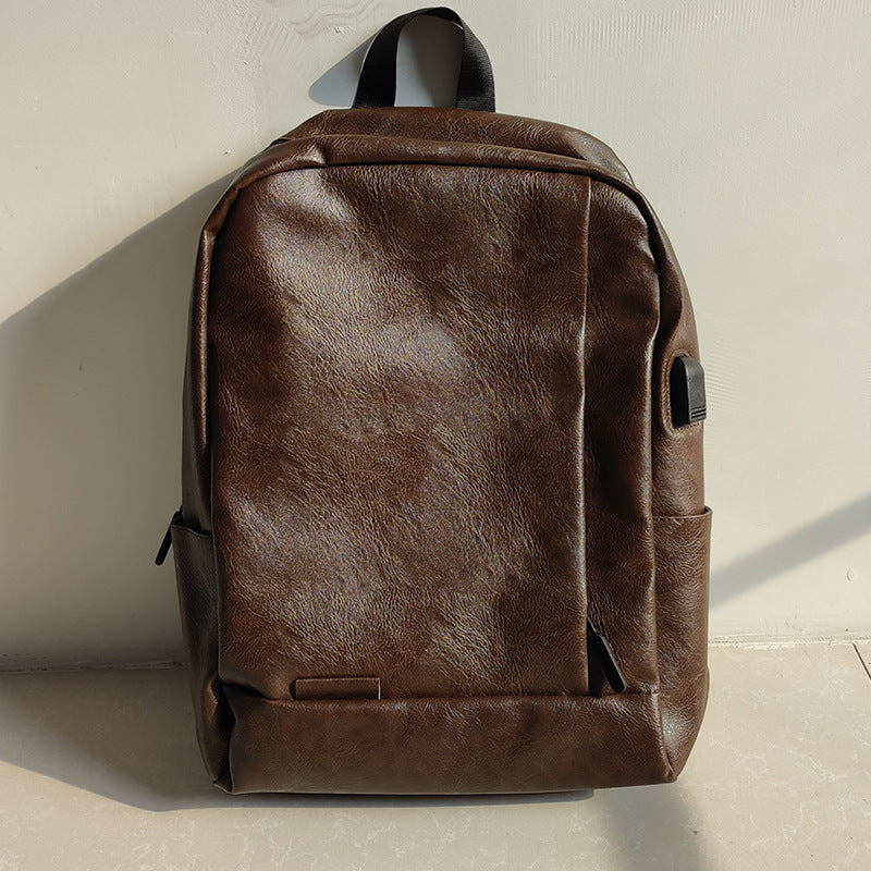 Lässiger Rucksack aus PU-Leder – Bild 5 | LuxeStyle