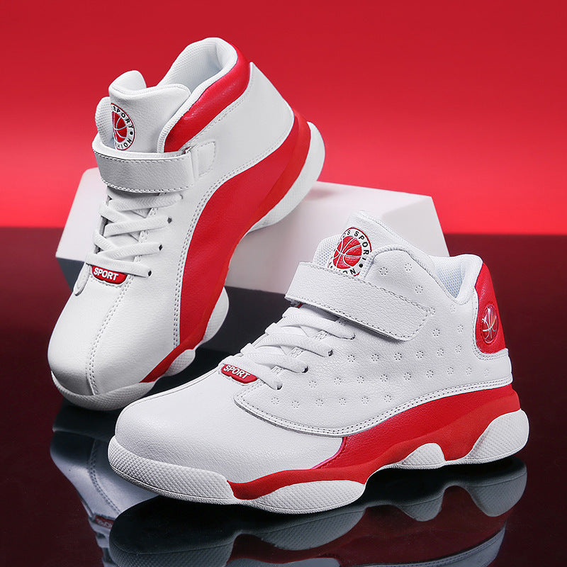 Kinder High-top Sneaker mit Klettverschluss – Bild 5 | LuxeStyle