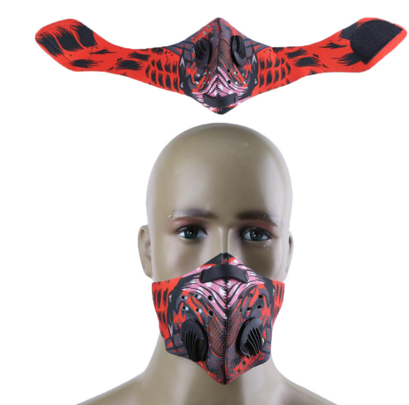 Atmungsaktive Maske für Sport