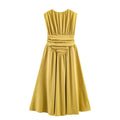 Ärmelloses Sommerkleid mit weitem Schnitt