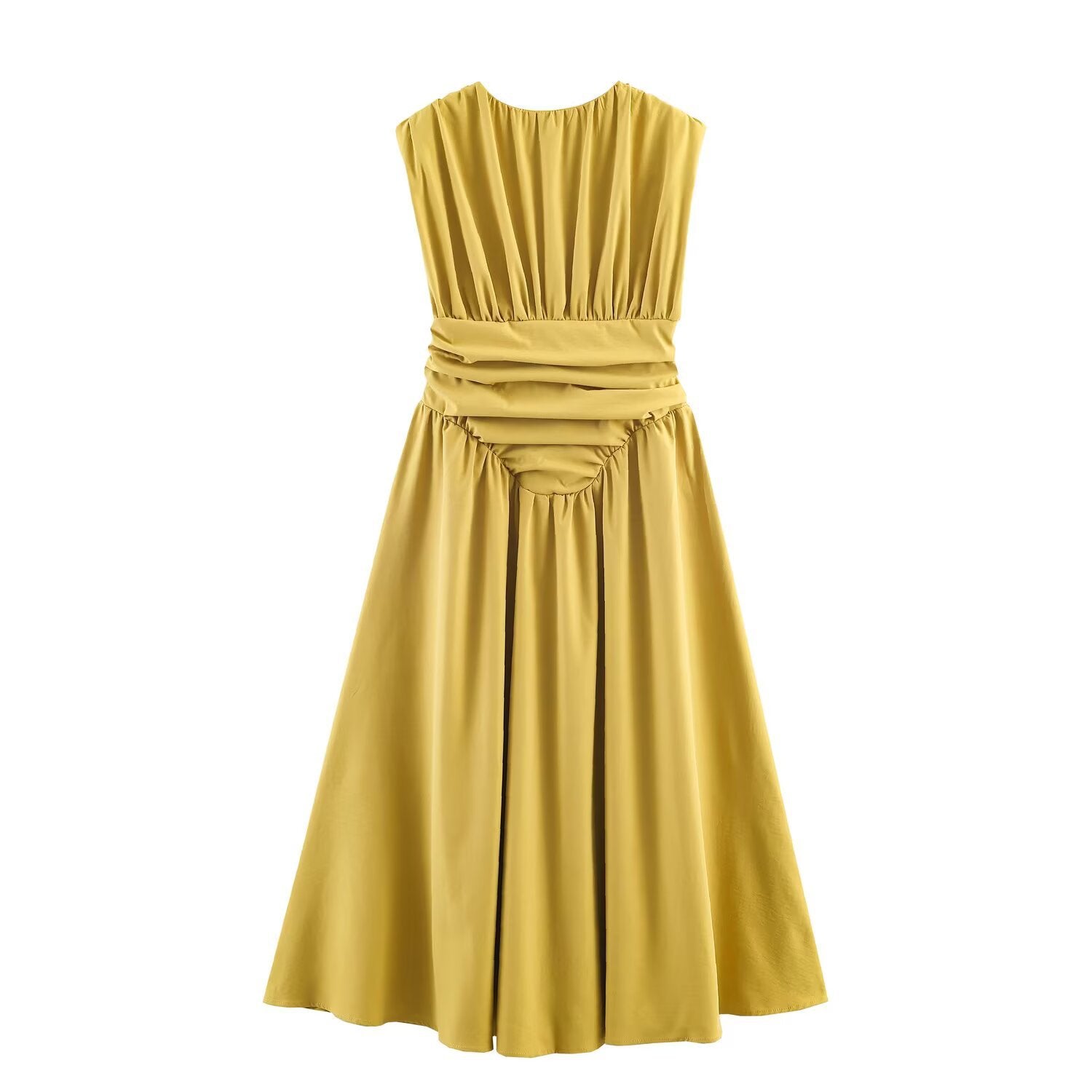 Ärmelloses Sommerkleid mit weitem Schnitt