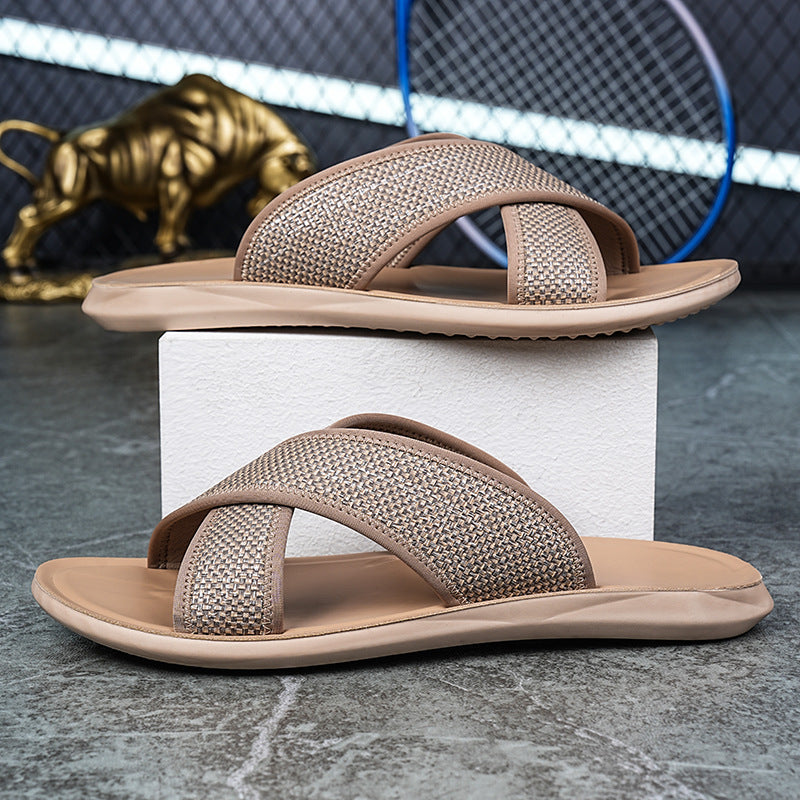 Bequeme, rutschfeste Sandalen für Herren