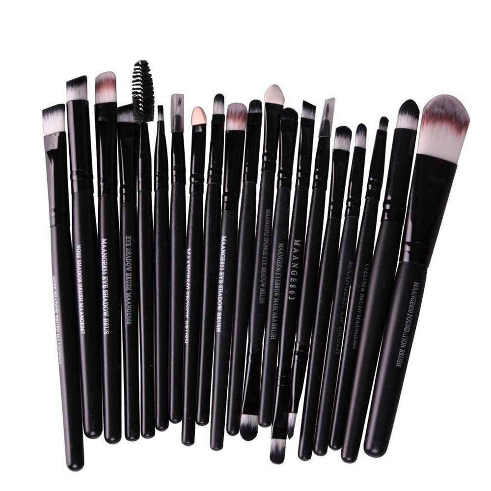 MAANGE 20er Augen Make-up Pinselset