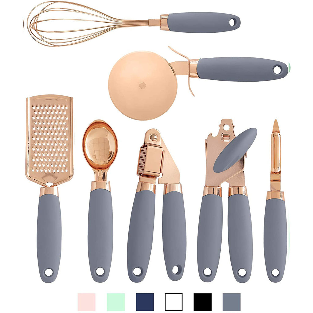 7-teiliges Küchenhelfer-Set aus Edelstahl | LuxeStyle