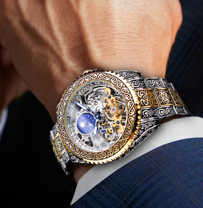 Mechanische Herrenuhr im Retro-Design – Bild 11 | LuxeStyle