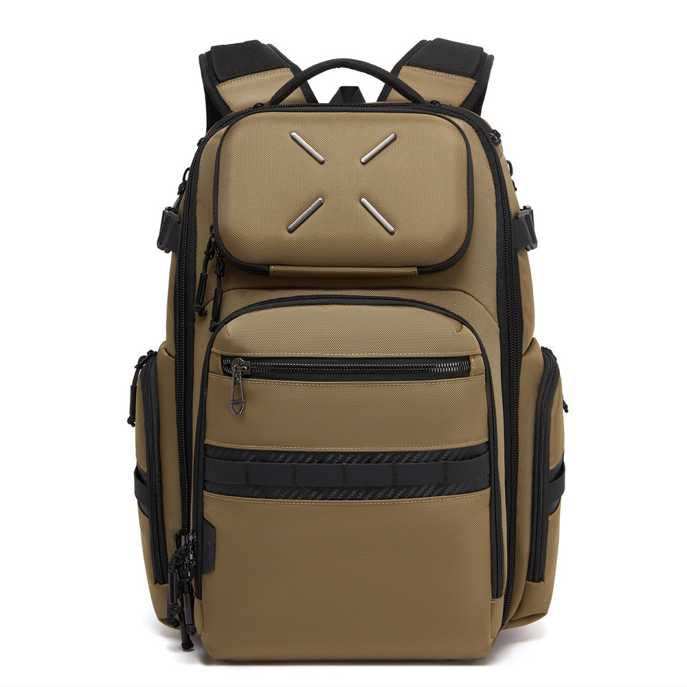 Grosser, wasserabweisender Laptop-Rucksack für Herren – Bild 7 | LuxeStyle