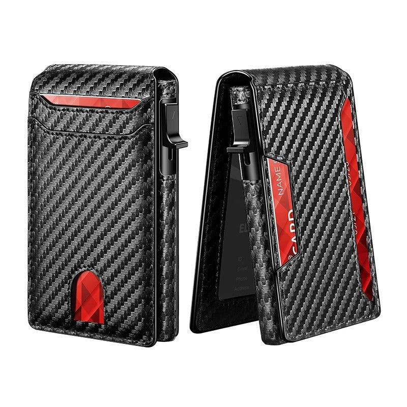 Leder-Kartenhalter für Herren