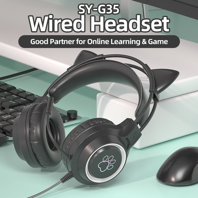 Over-Ear Gaming Headset mit Mikrofon