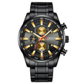 Männliche Quarz-Uhr mit Wasserdichtigkeit 30 m – Bild 9 | LuxeStyle
