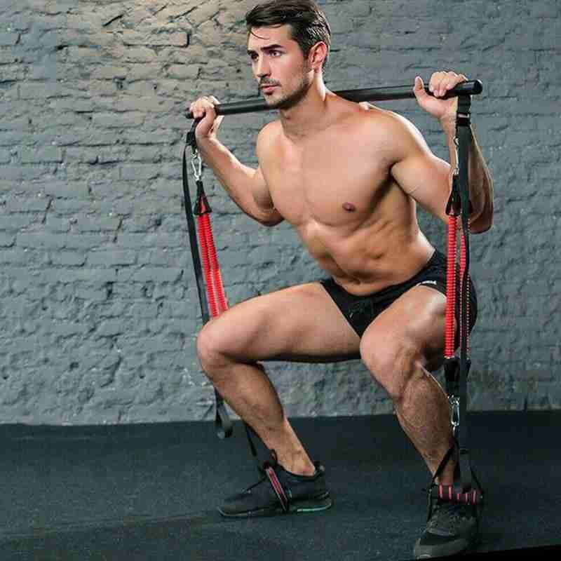 Pilates-Stange mit Widerstandsbändern – Bild 2 | LuxeStyle