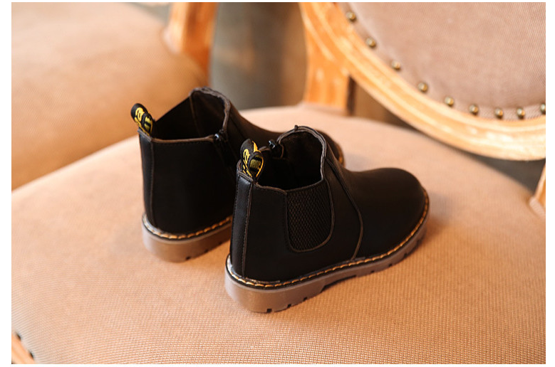 Kinder Leder-Stiefeletten für Herbst & Winter