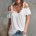 Sommerliche Schulterfreie Bluse – Bild 12 | LuxeStyle