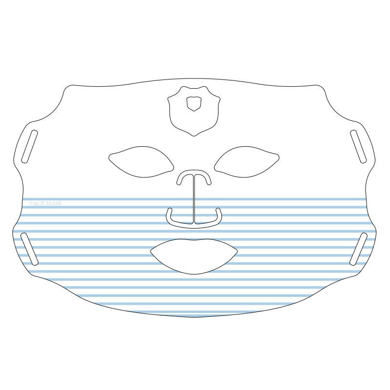 Gesichtsmaske mit Rot- und Blaulichtfunktion – Bild 4 | LuxeStyle