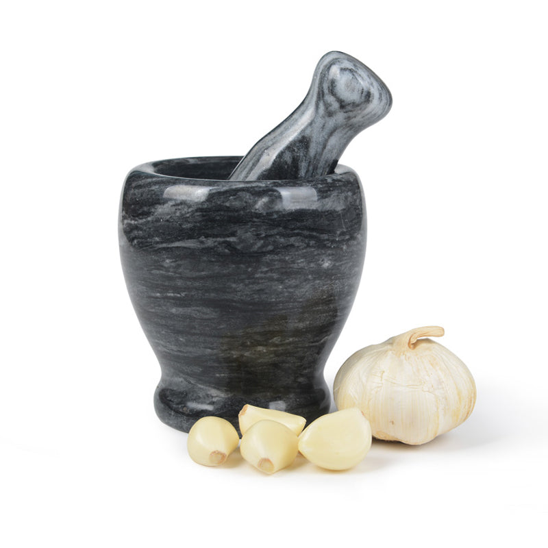 Mörser-Set aus Marmor – Bild 5 | LuxeStyle