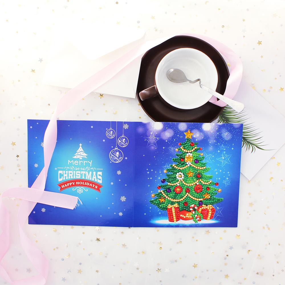 DIY Diamant Malerei Weihnachtskarten Set – Bild 3 | LuxeStyle