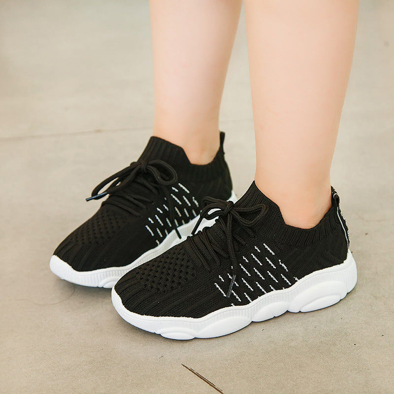 Kinder-Strick-Sneakers zum Schnüren – Bild 4 | LuxeStyle