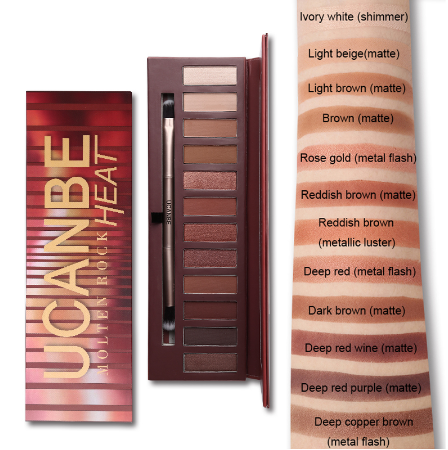 Lidschatten-Palette Warme Herbstfarben – Bild 2 | LuxeStyle