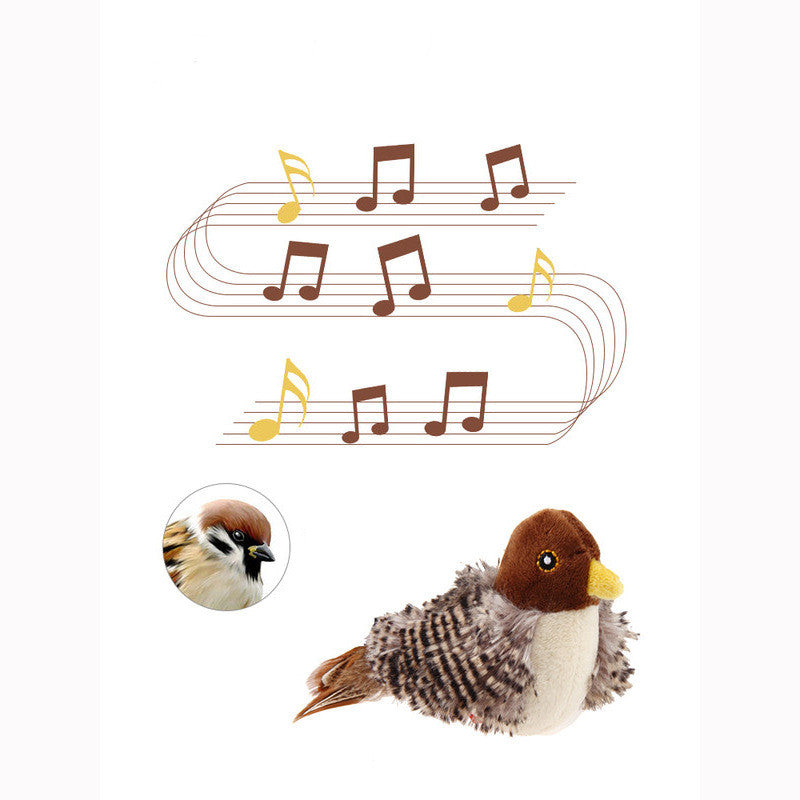 Vogel-Katzenspielzeug mit realistischem Sound – Bild 2 | LuxeStyle
