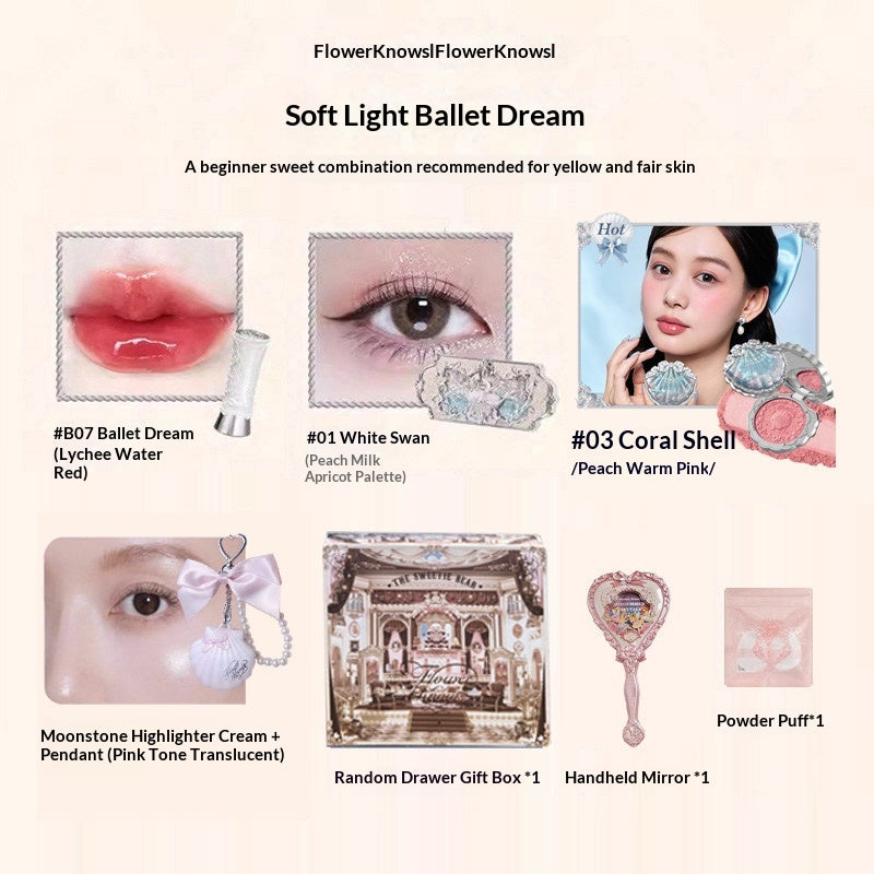 Makeup-Set mit Lippenstift, Rouge und Augenstift – Bild 12 | LuxeStyle