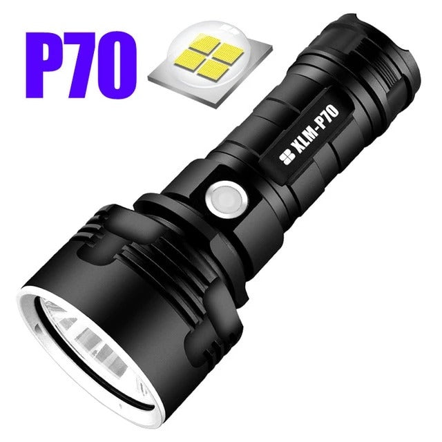 Superhelle LED-Taschenlampe mit Fokus