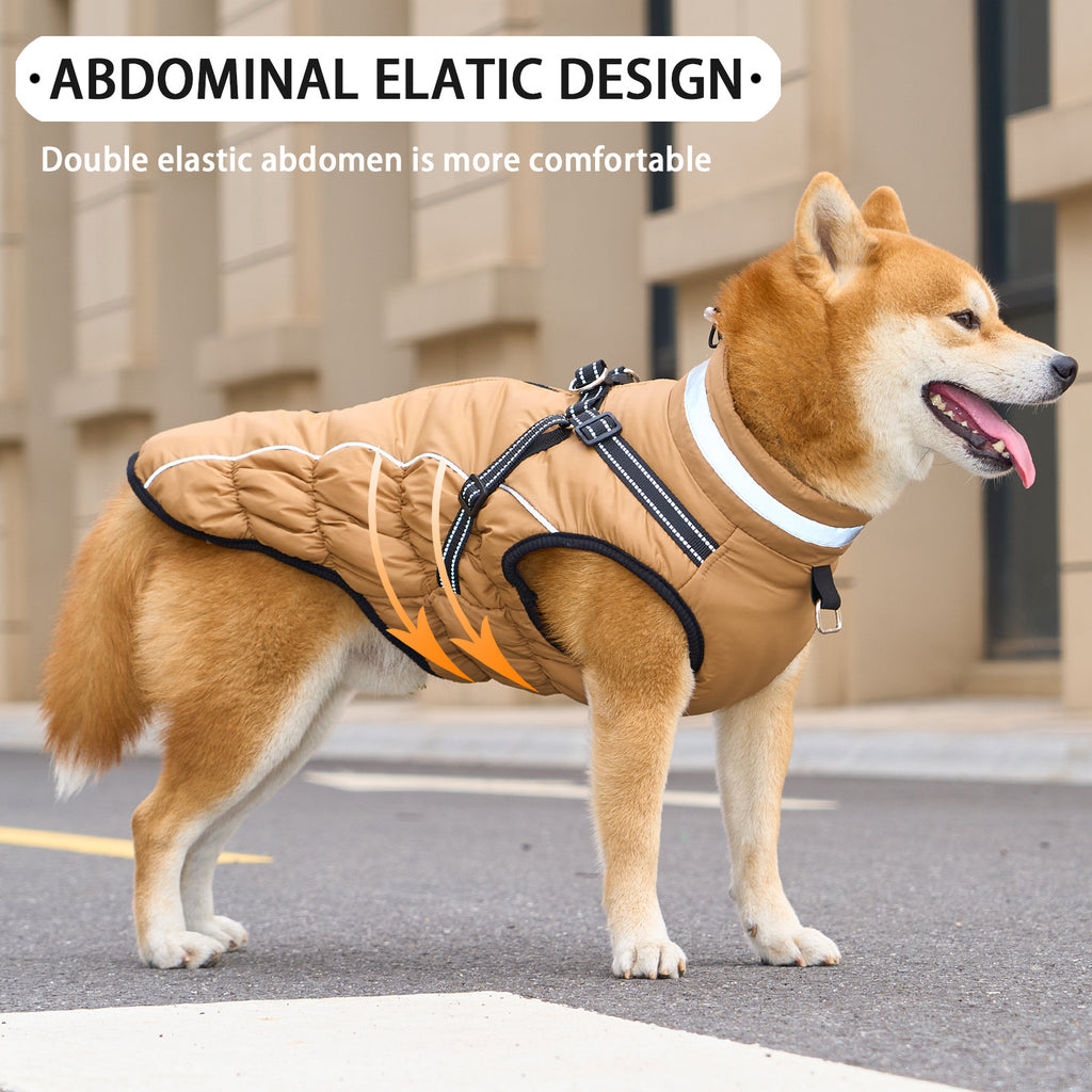 Reflektierender Hundemantel mit Fleece – Bild 6 | LuxeStyle