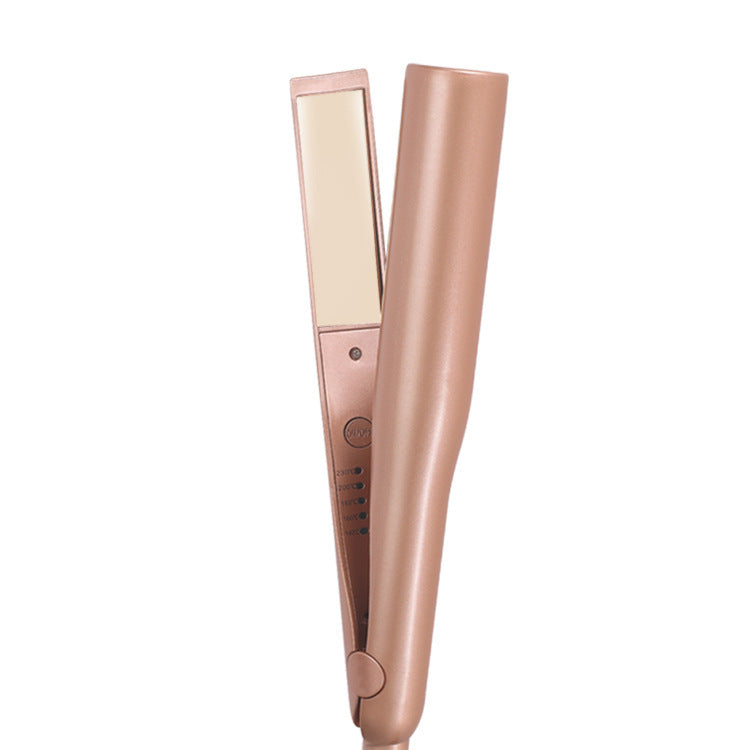 2-in-1 Glätteisen & Lockenstab mit LCD-Anzeige