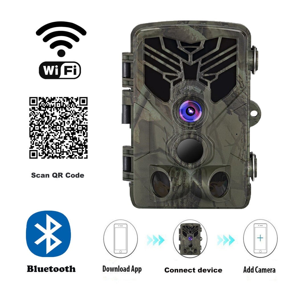 Feldüberwachungskamera mit WLAN-APP & Bluetooth