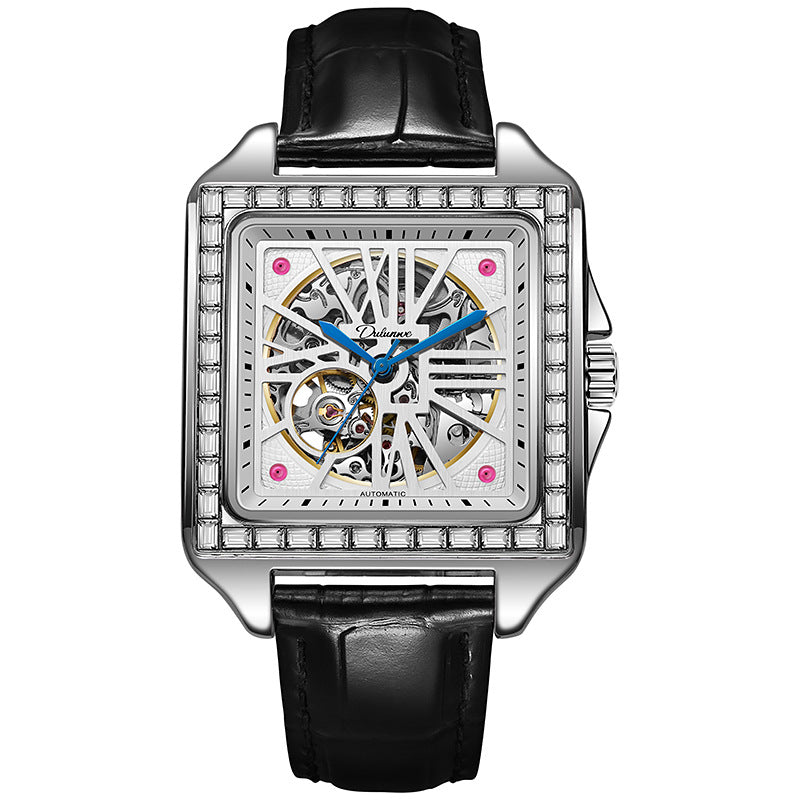 Automatikuhr mit Diamant-Design