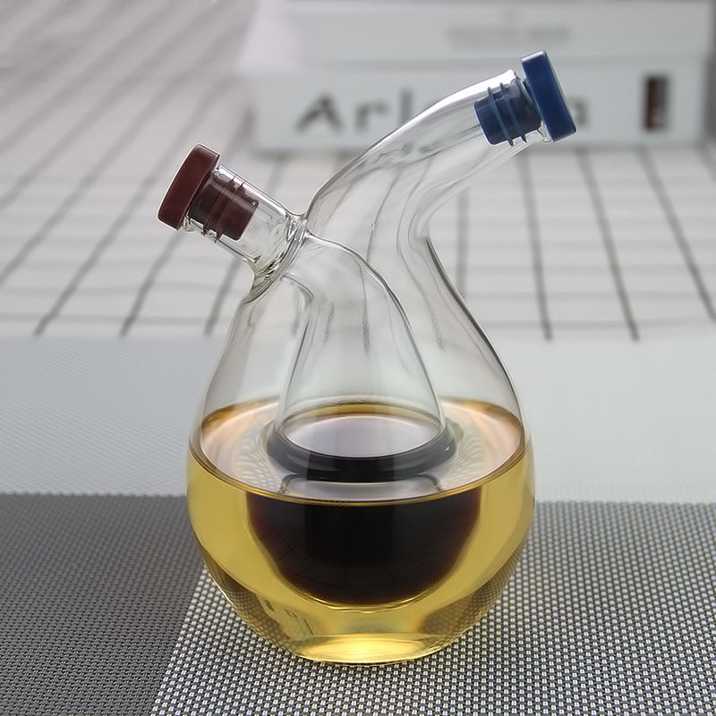 2-in-1 Öl- und Essigspender aus Glas – Bild 2 | LuxeStyle