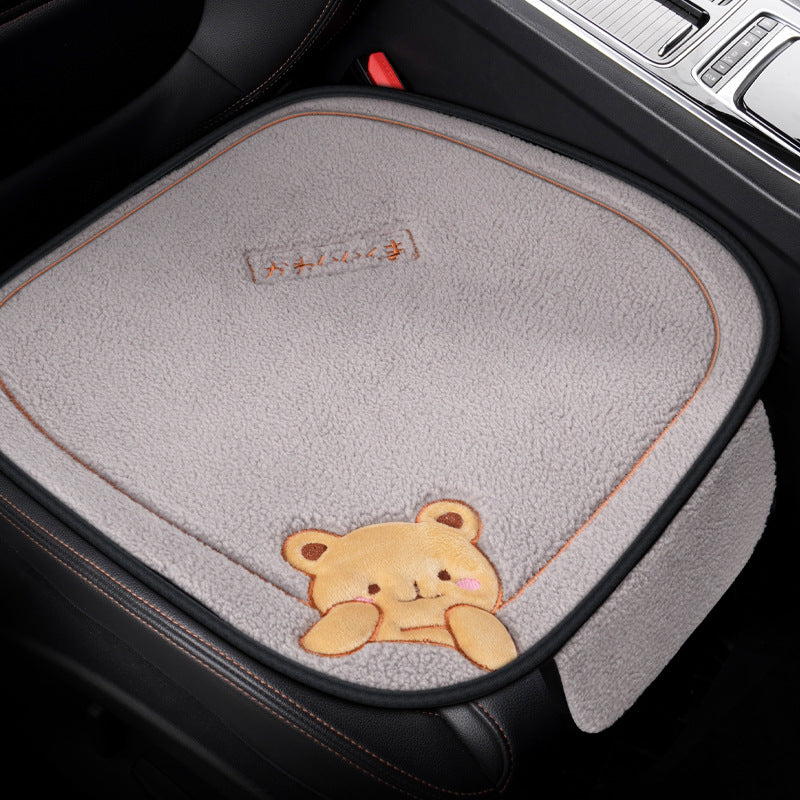 Auto-Sitzkissen-Set aus Plüsch – Bild 6 | LuxeStyle