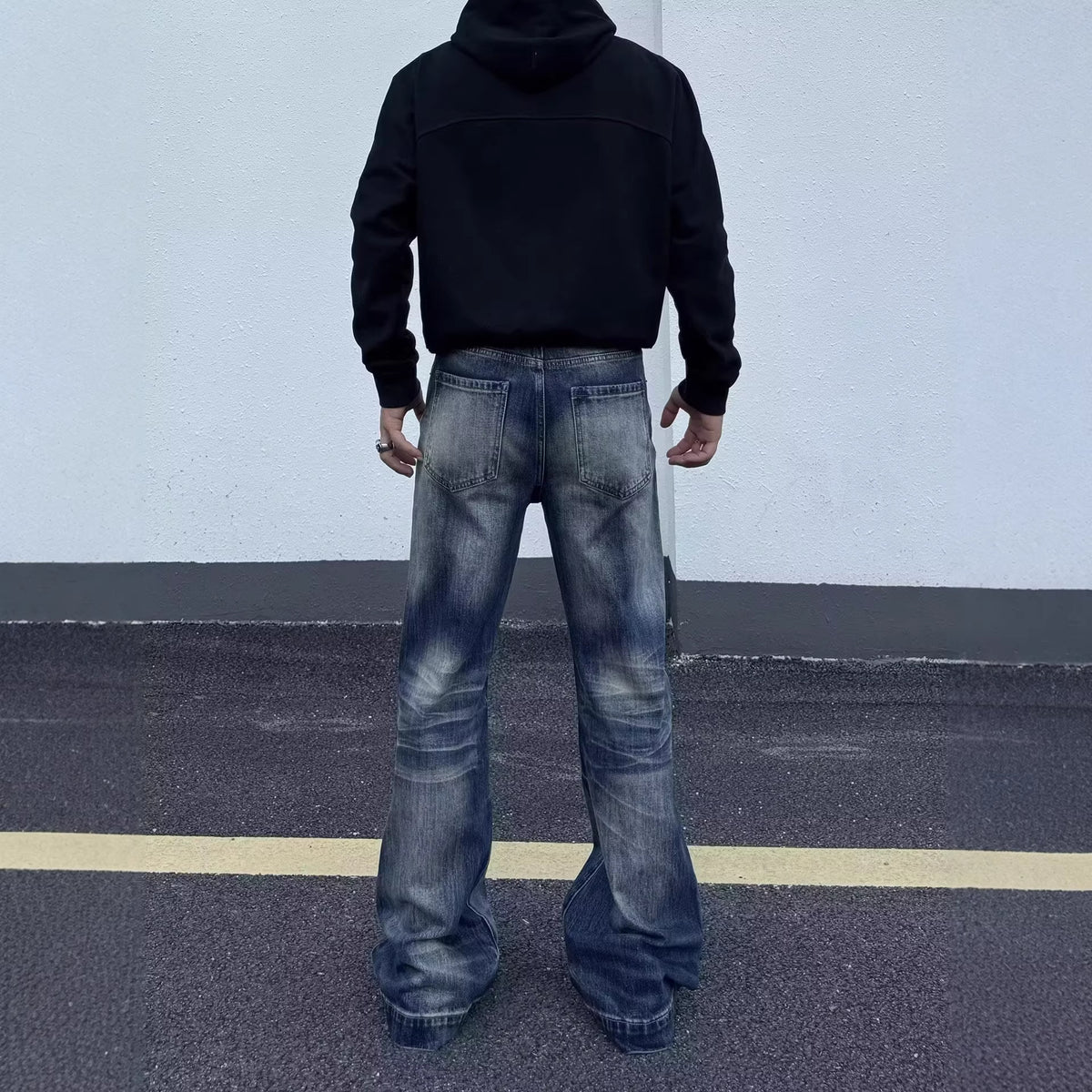 Vintage Washed Jeans für Herren – Bild 4 | LuxeStyle
