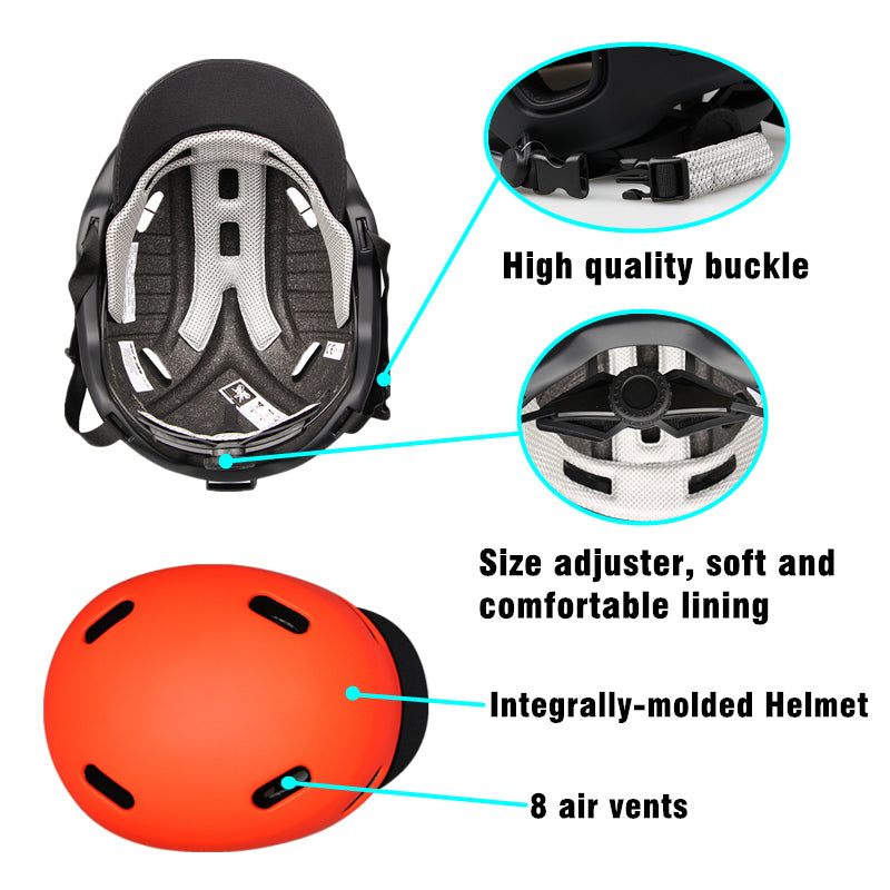 Fahrradhelm aus PC+EPS (Einzelstück)