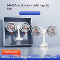 USB-Tischventilator mit Doppelrotor