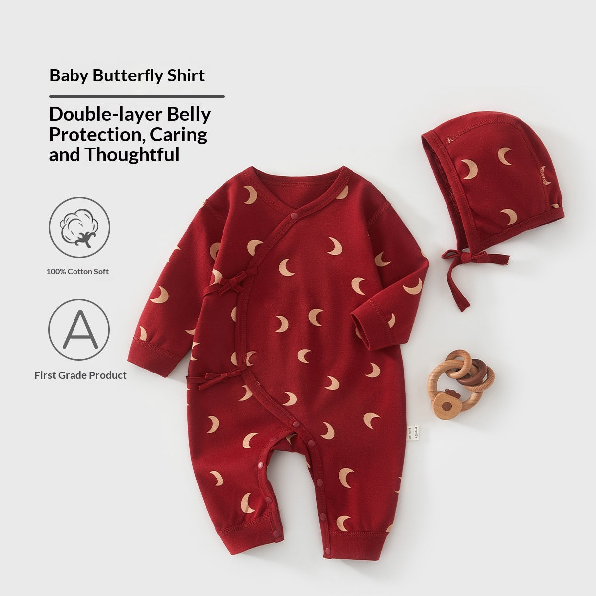 Baby-Strampler aus 100 % Baumwolle – Bild 2 | LuxeStyle
