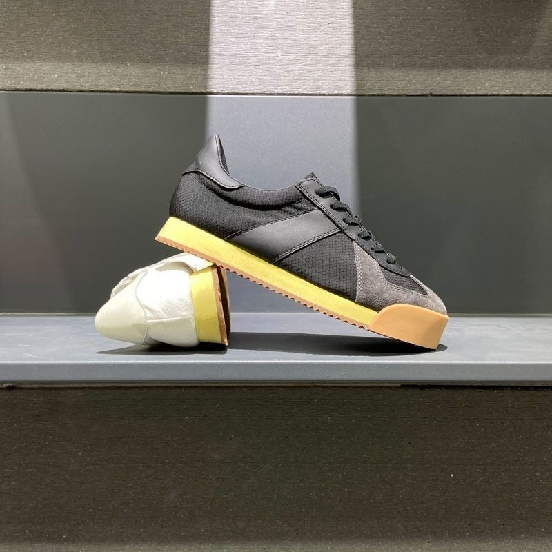Herren Sommer Sportschuhe aus Wildleder – Bild 2 | LuxeStyle