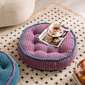 Kissen für Balkonfenster – gestreift, 55×55 cm | LuxeStyle