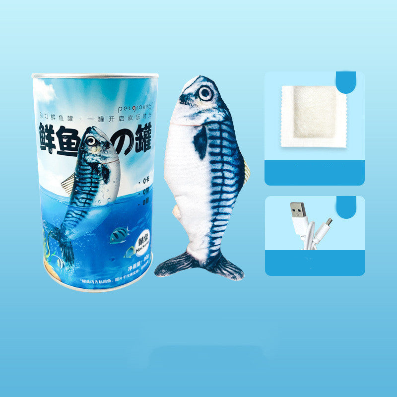 Elektrisches Katzenspielzeug mit Fisch-Tank