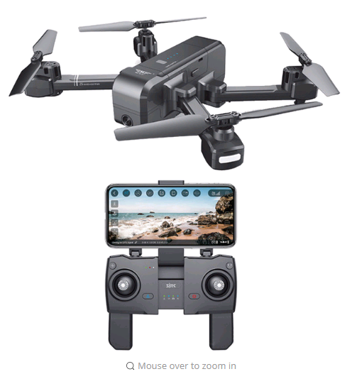Faltbarer Quadrocopter mit GPS und Kamera