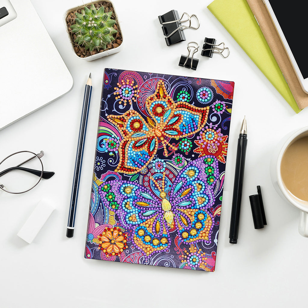 Diamond Painting Notizbuch – verschiedene Muster – Bild 2 | LuxeStyle
