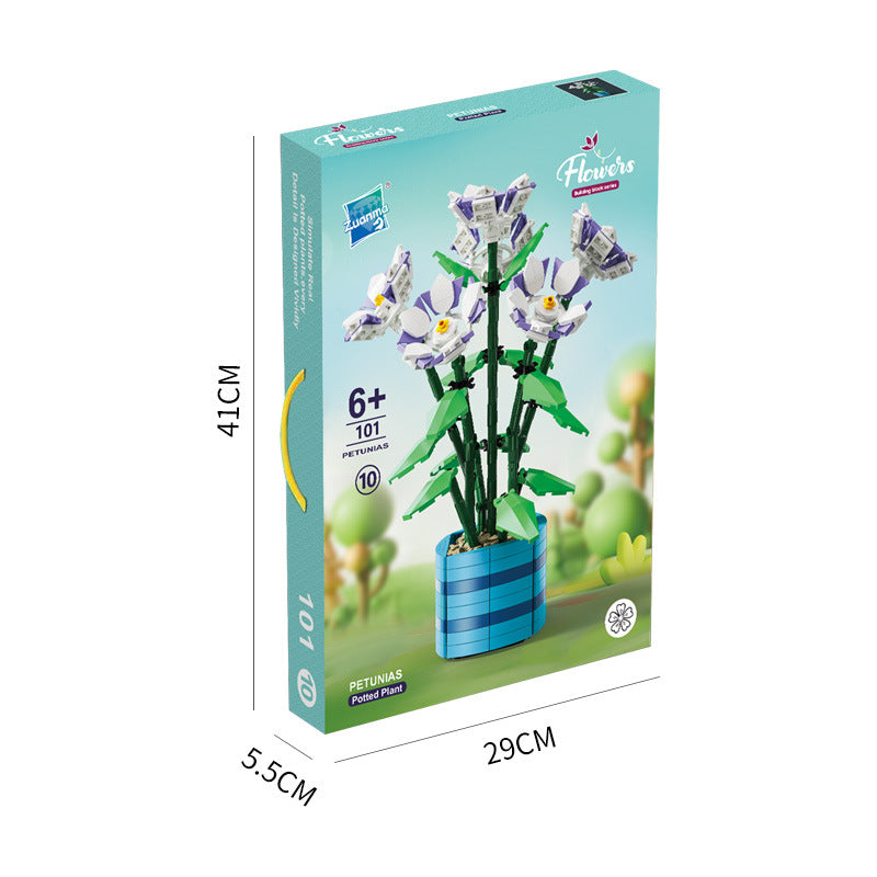 Bausteine-Set: Topfblumen zum Zusammenbauen – Bild 6 | LuxeStyle