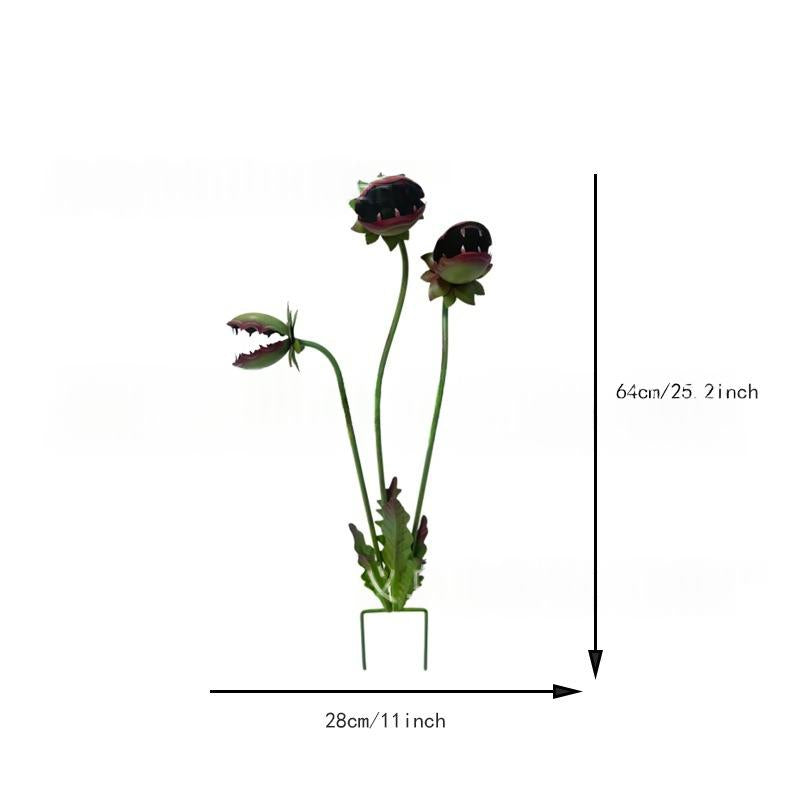Gartenstecker mit fleischfressender Pflanze – Bild 6 | LuxeStyle