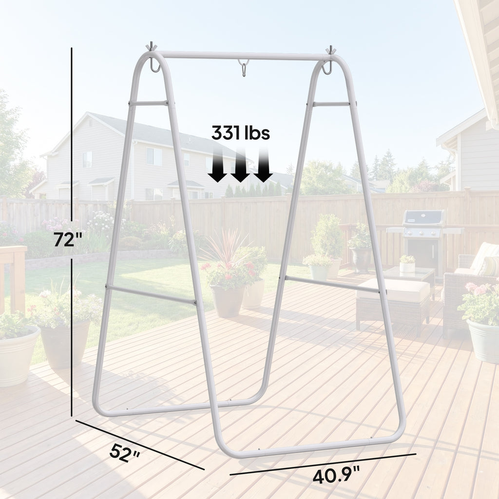 Robuster Stahl-A-Frame für Liegestühle, 150 kg